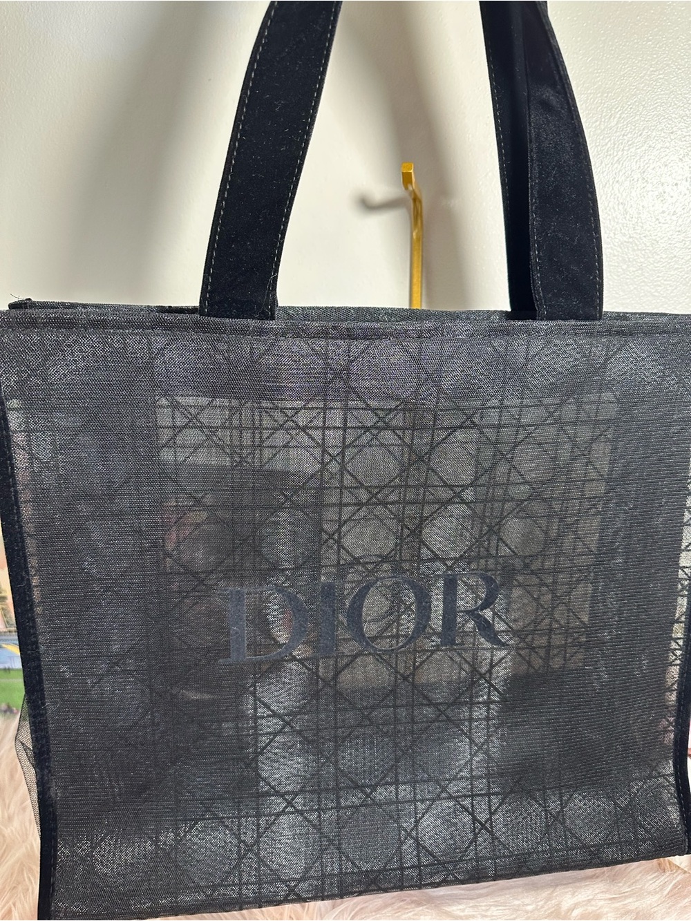 CD Black Mesh Tote Bag GWP - Picture 4 of 4